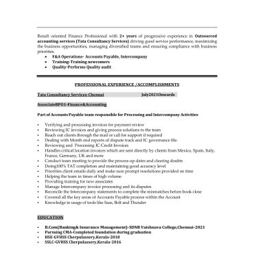 1284 - Junior Accountant