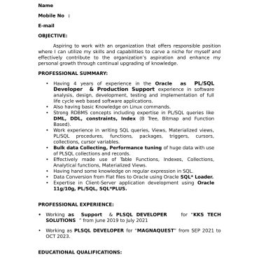 979-PL/SQL Developer