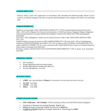 1091 - Junior Accountant