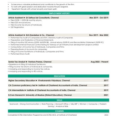 1779 - Semi Qualified Professional