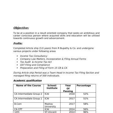 1682 - Semi Qualified Professional