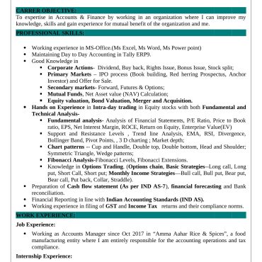 1518 - Junior Accountant