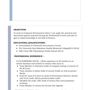 272-Semi Qualified Professional