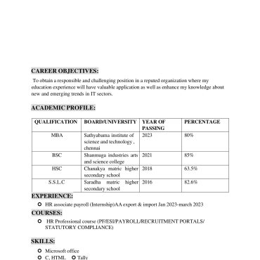557-HR cum Recruitment and Admin Executive