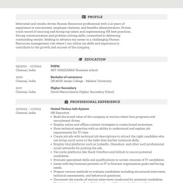 2004-HR Cum Recruitment and Admin Executive