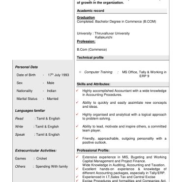 1260 - Junior Accountant