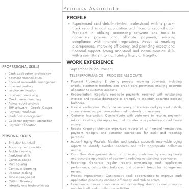 1426 - Process Associate