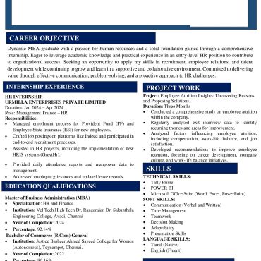 453-HR cum Recruitment and Admin Executive