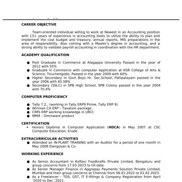 1510 - Senior Accountant