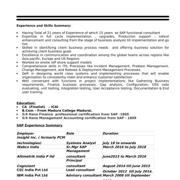 1679 - Semi Qualified Professional