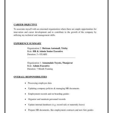 545-HR cum Recruitment and Admin Executive
