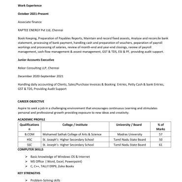 1115 - Junior Accountant