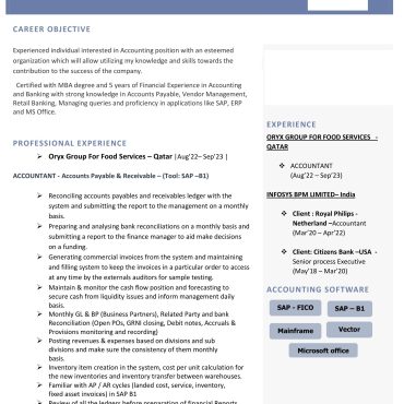 680-Business Administration Experienced