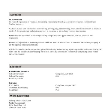 1597 - Senior Accountant