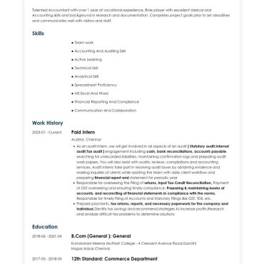 1421 - Junior Accountant
