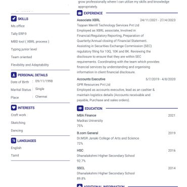 1227 - Junior Accountant