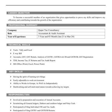 1361 - Junior Accountant
