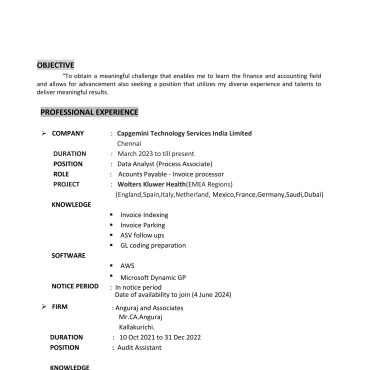 619-Semi Qualified Professional