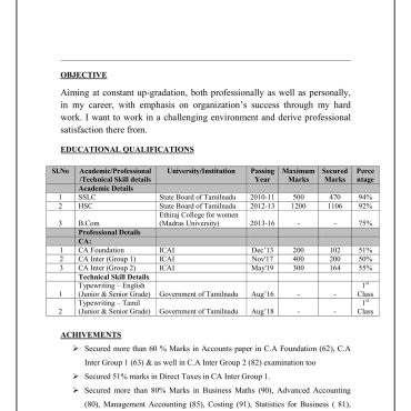 810-Semi Qualified Professional
