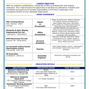 1358 - Junior Accountant