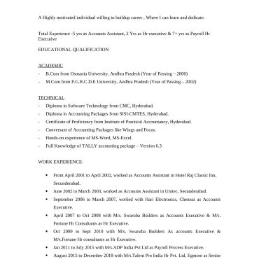 1498 - Senior Accountant