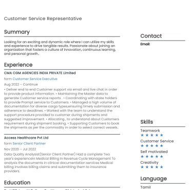 807-Customer Support Executive
