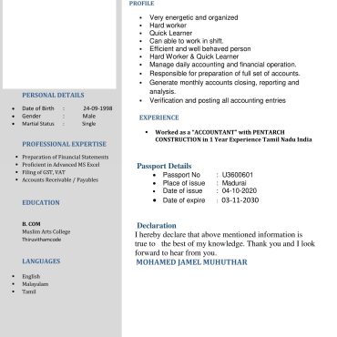 1411 - Junior Accountant