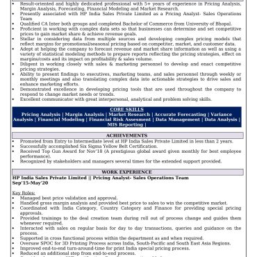 1664 - Semi Qualified Professional