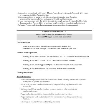 1410 - HR cum Recruitment and Admin Executive