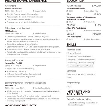 185-Junior Accountant