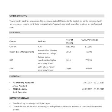 1730 - Semi Qualified Professional