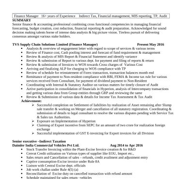 1661 - Semi Qualified Professional