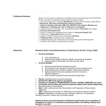 1193 - Junior Accountant