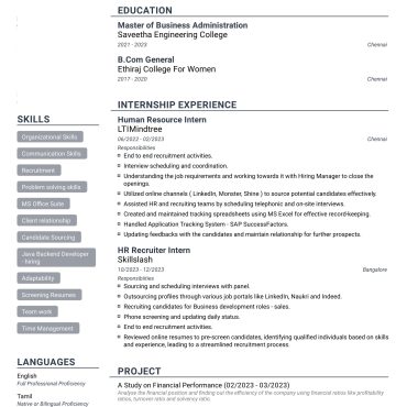 1823 - HR Cum Recruitment and Admin Executive