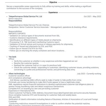 1401 - Junior Accountant