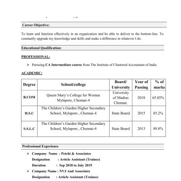 1723 - Junior Accountant