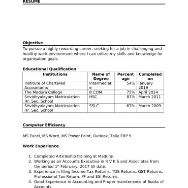 711-Semi Qualified Professional
