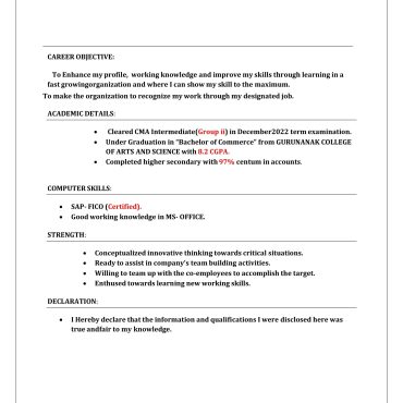 416-Semi Qualified Professional