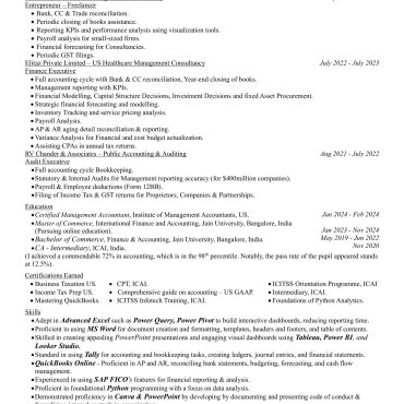 781-Semi Qualified Professional