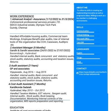 1467 - Senior Analyst