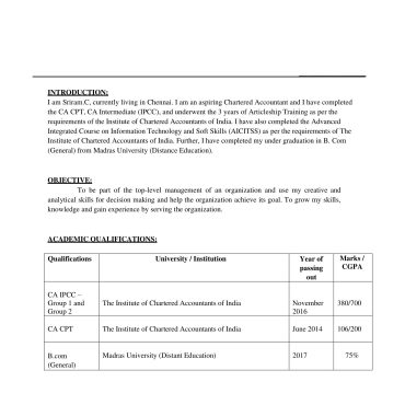 1705 - Semi Qualified Professional