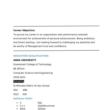 1994 - HR Cum Recruitment and Admin Executive