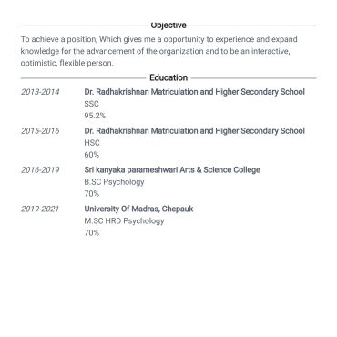 1988 - HR Cum Recruitment and Admin Executive