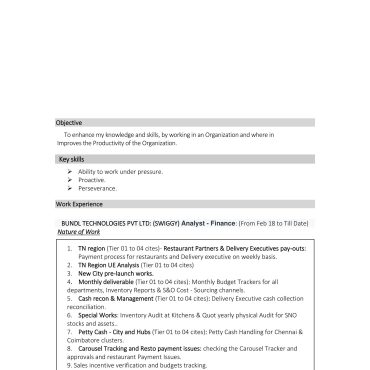 1462 - Senior Analyst