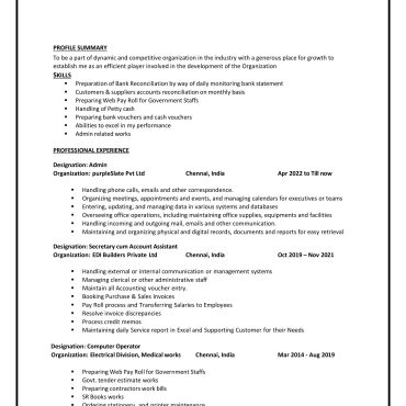 1150 - Junior Accountant