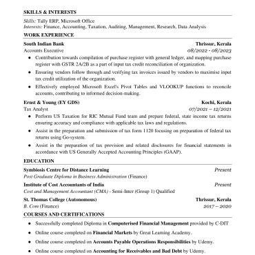 232-Semi Qualified Professional