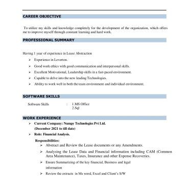 1315 - Senior Analyst