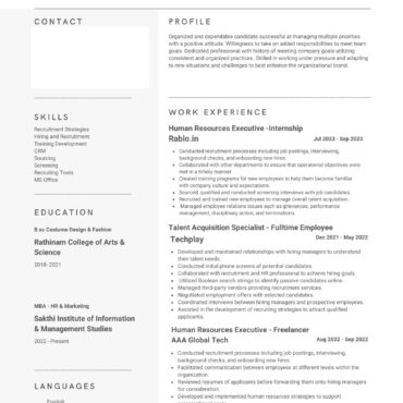 2041-HR Cum Recruitment and Admin Executive