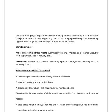 1391 - Junior Accountant