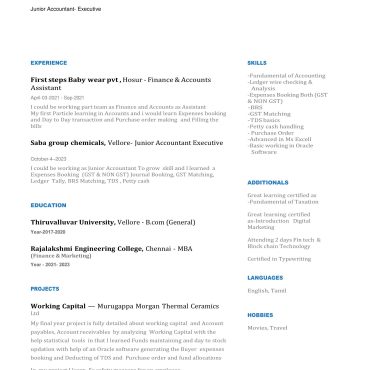 763-Business Administration Experienced